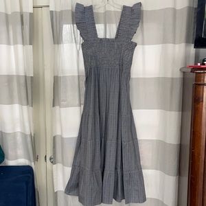 NWT Hill House Nap Dress Tai Check XL